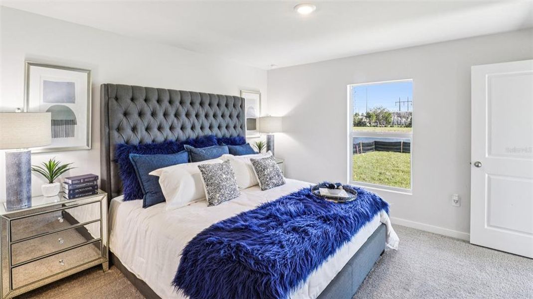 Furnished interior view inside a new home in Derby Creek, Ocala (Image 17).