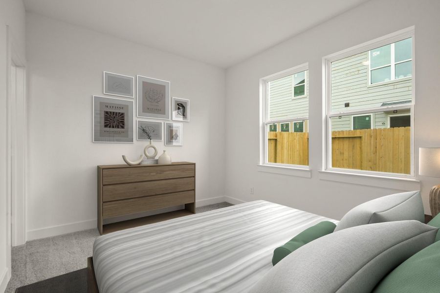 Extra suite bedroom (*Photo not of actual home and used for illustration purposes only.) Extra suite bedroom (*Photo not of actual home and used for illustration purposes only.)