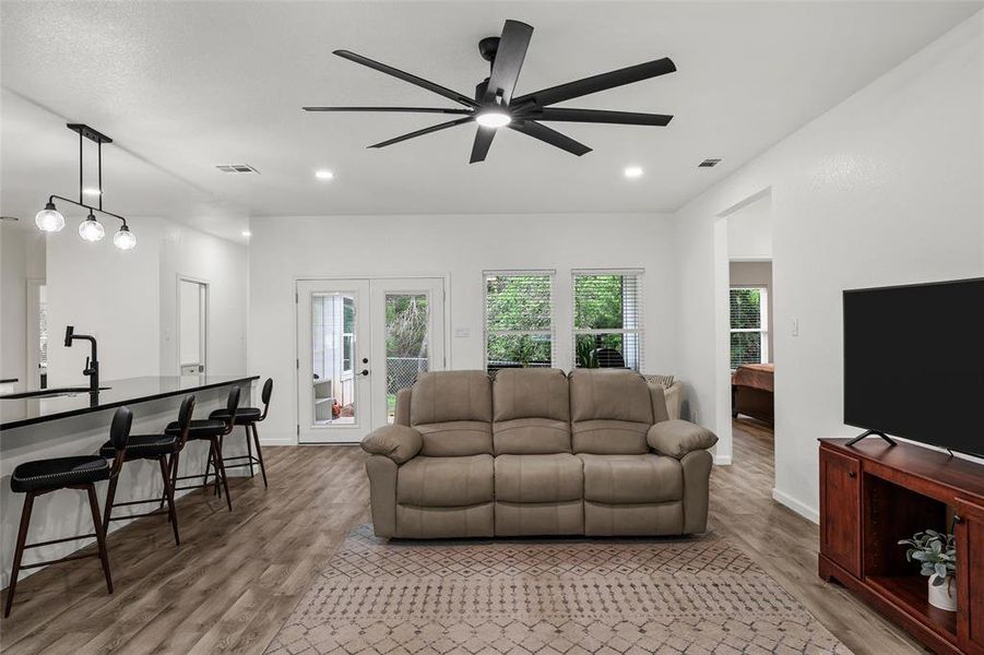 Furnished interior view inside a new home in , Woodway (Image 19).