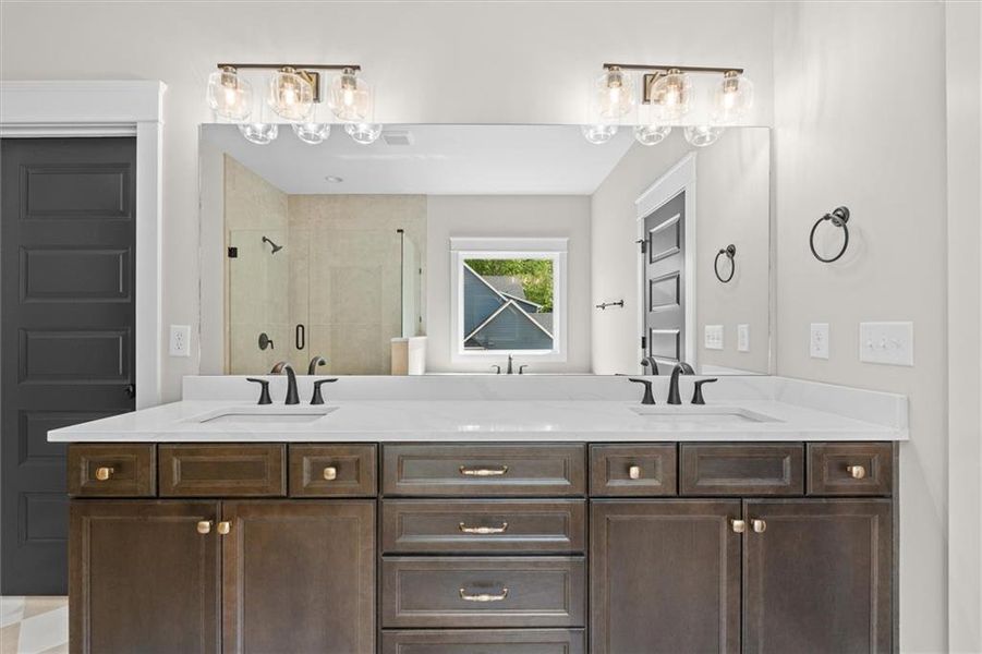 Furnished interior view inside a new home in , Carrollton (Image 12).