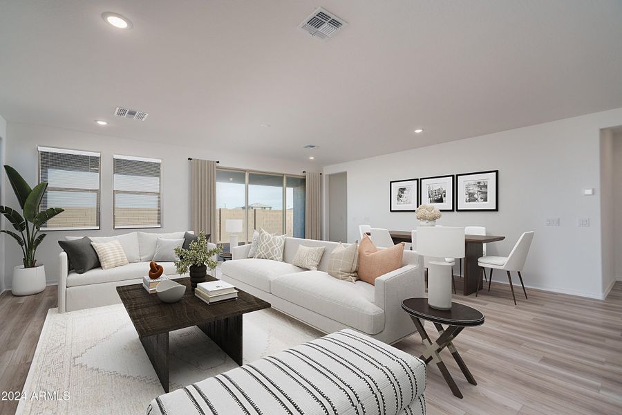 5A) DINING TO GREAT ROOM