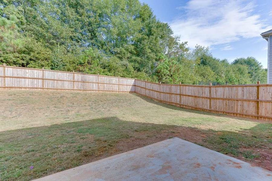 Exterior details and patio area of a home in , Loganville (Image 3). Exterior details and patio area of a home in , Loganville (Image 3).