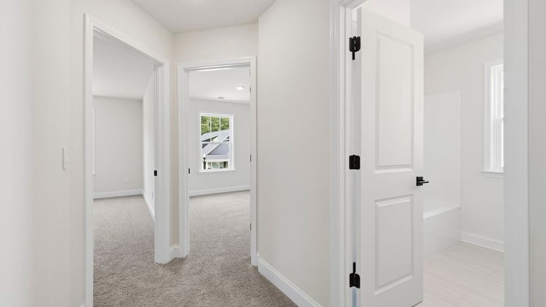 Spacious, unfurnished interior of a new home in Briargate, Fountain Inn (Image 26). Spacious, unfurnished interior of a new home in Briargate, Fountain Inn (Image 26).