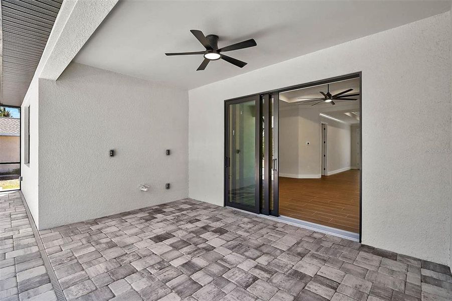 Exterior details and patio area of a home in , Rotonda West (Image 28).