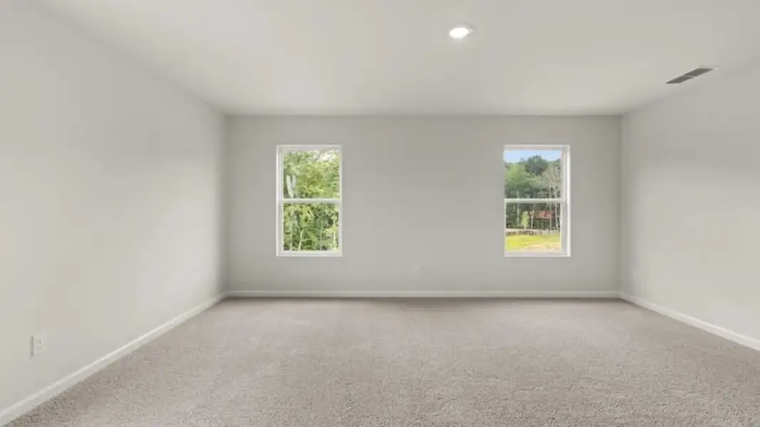 Spacious, unfurnished interior of a new home in Sheffield Highlands, Dallas (Image 28). Spacious, unfurnished interior of a new home in Sheffield Highlands, Dallas (Image 28).