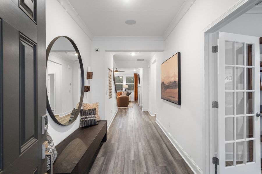 Representative furnished interior of a home built from the Sumner by Taylor Morrison in Auburn Glen, Dacula (Image 7).