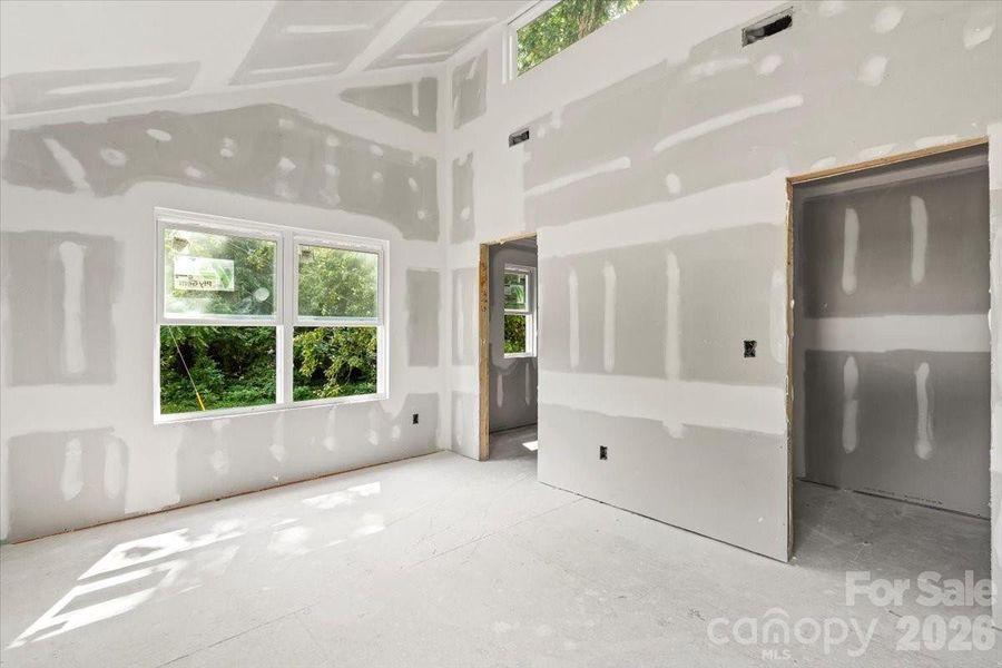 Primary bedroom: Under-Construction