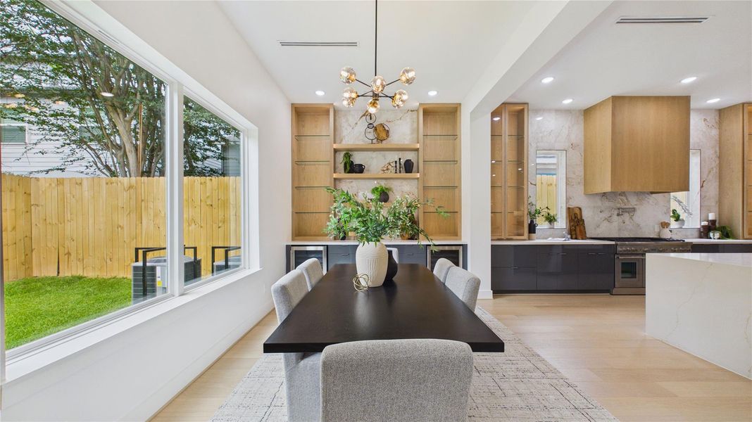 Furnished interior view inside a new home in , Houston (Image 19).