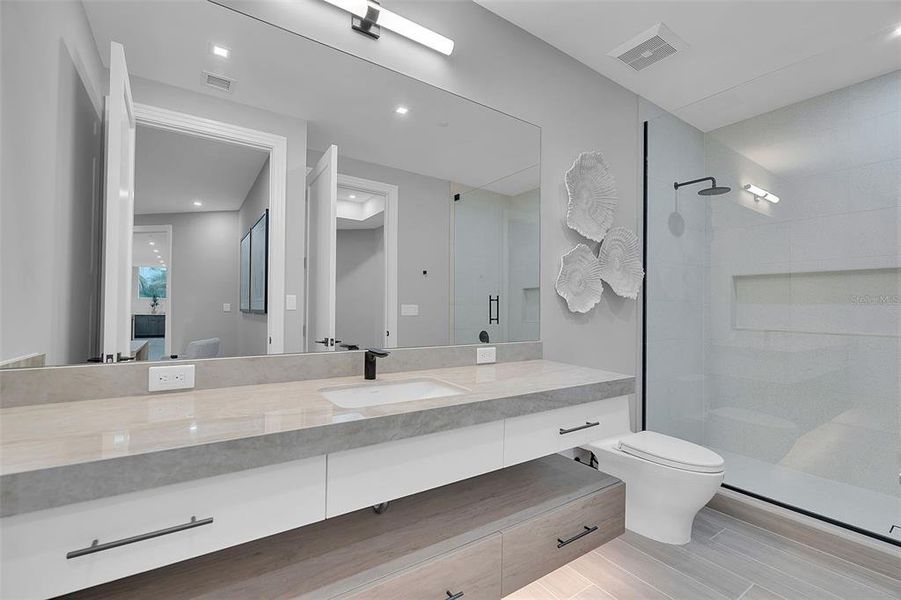 Furnished interior view inside a new home in , Sarasota (Image 56). Furnished interior view inside a new home in , Sarasota (Image 56).