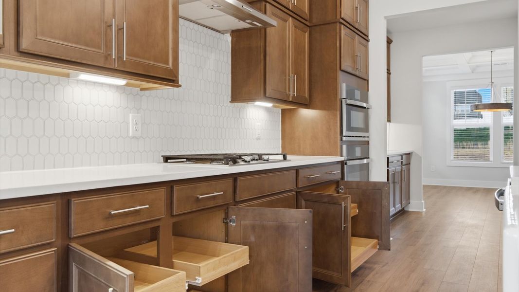 Furnished interior view inside a new home in Kayfield at Midway, Anderson (Image 13).