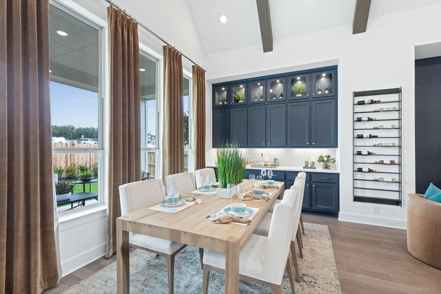 Representative Dining Room - some options shown Representative Dining Room - some options shown