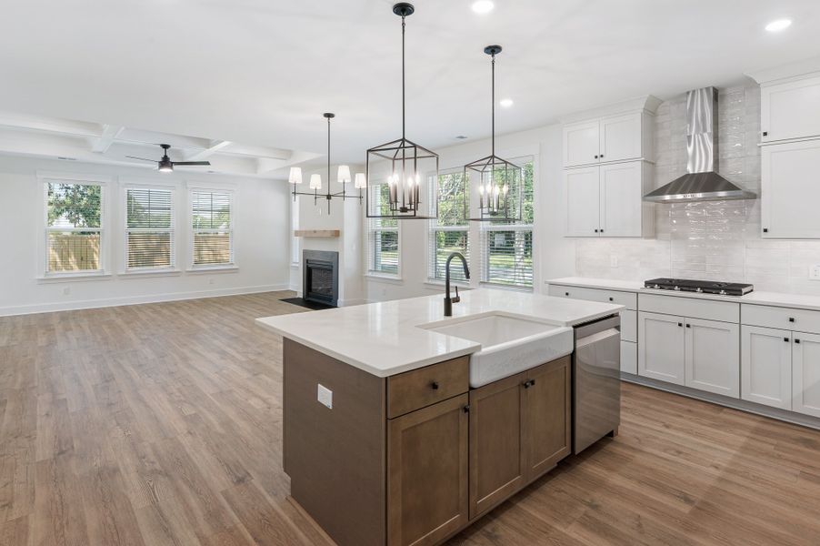 Representative furnished interior of a home built from the Pimlico by Hunter Quinn Homes in Huckleberry Estates, Conway (Image 8). Representative furnished interior of a home built from the Pimlico by Hunter Quinn Homes in Huckleberry Estates, Conway (Image 8).