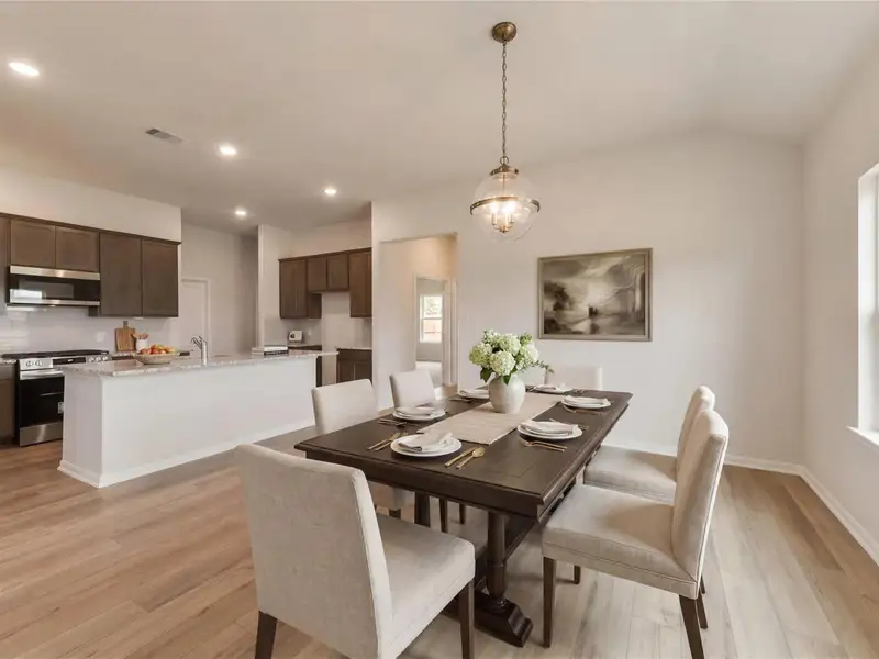 Furnished interior view inside a new home in Windmill Estates, Magnolia (Image 7).