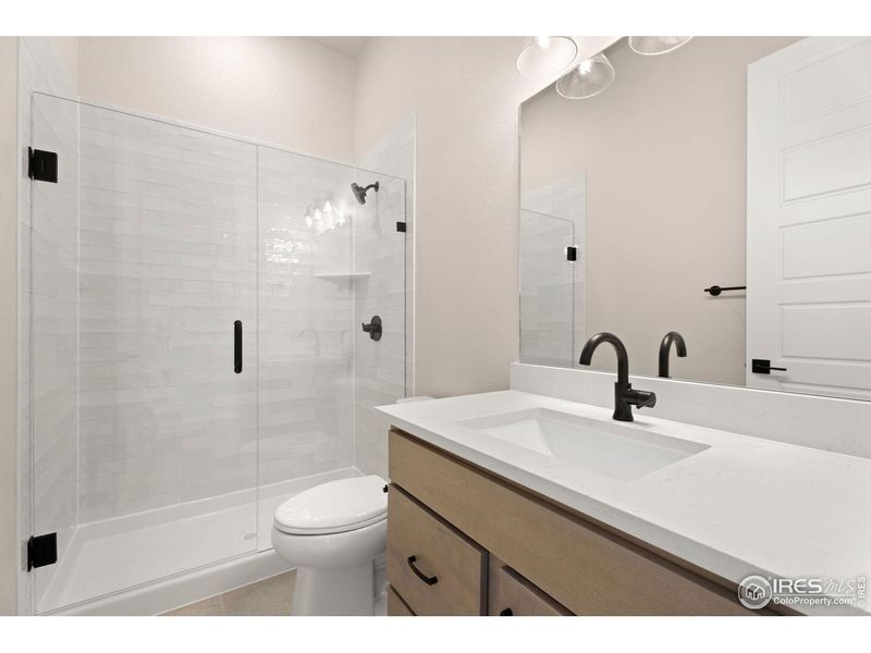 Furnished interior view inside a new home in Festival at RainDance, Windsor (Image 6).