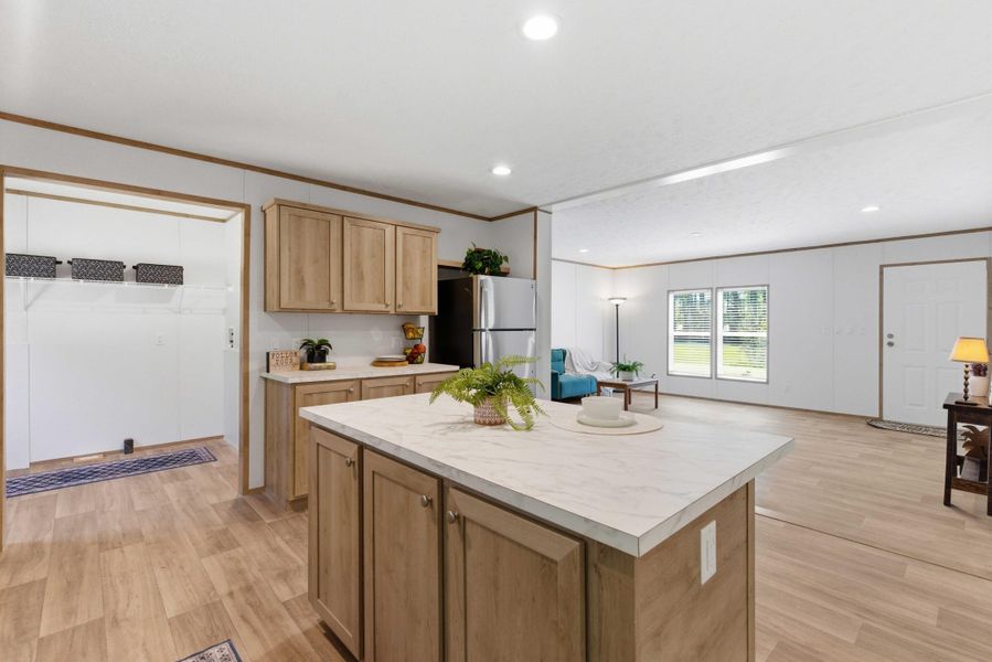 Furnished interior view inside a new home in , Orangeburg (Image 17).