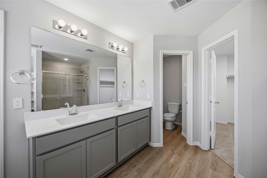Furnished interior view inside a new home in , Houston (Image 12). Furnished interior view inside a new home in , Houston (Image 12).