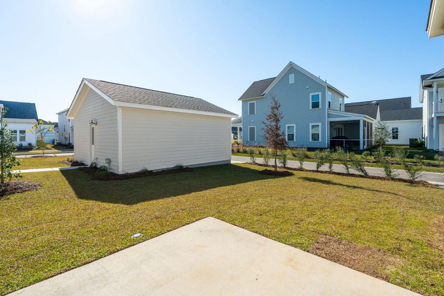 Front exterior of a new home in Nexton, Summerville, SC, highlighting curb appeal (Image 13). Front exterior of a new home in Nexton, Summerville, SC, highlighting curb appeal (Image 13).