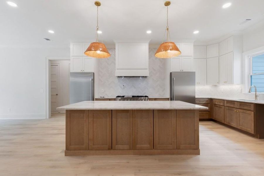 Furnished interior view inside a new home in , Canton (Image 12).