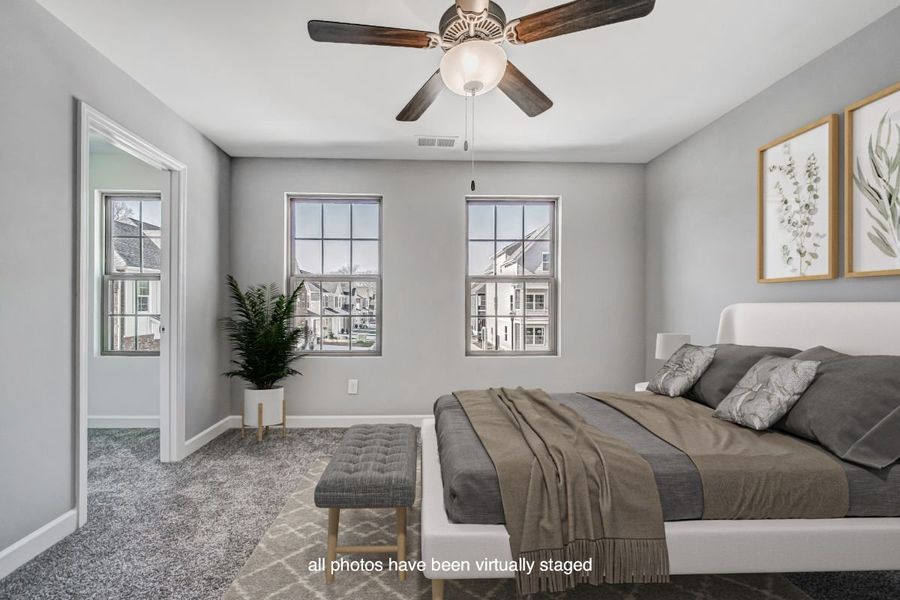 Representative furnished interior of a home built from the Fairfax by Parkside Builders in Oxford Station, Gallatin (Image 30).