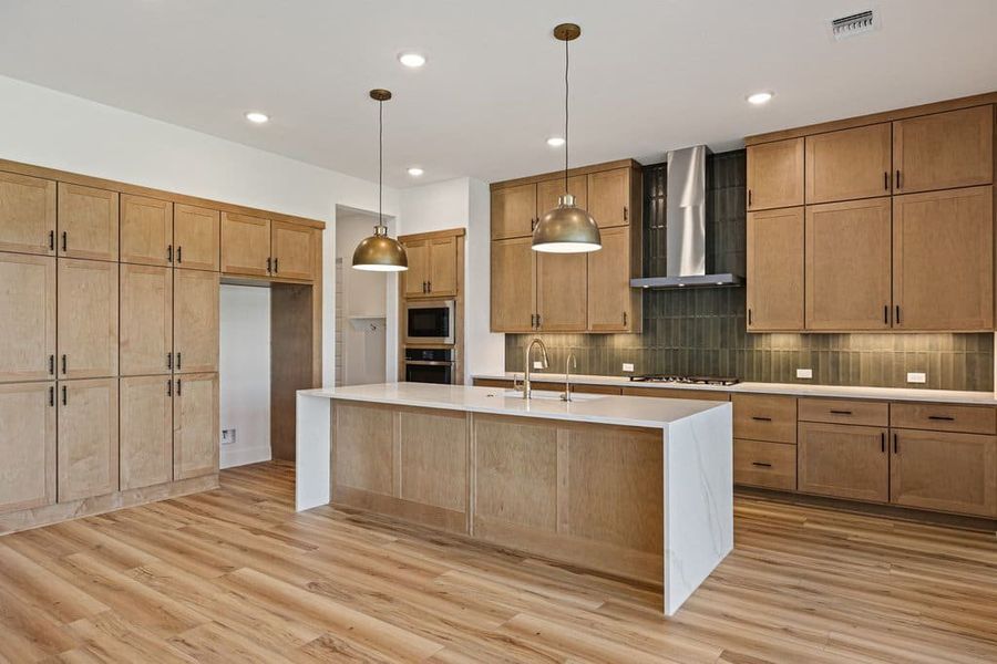 Furnished interior view inside a new home in Lariat, Liberty Hill (Image 12).