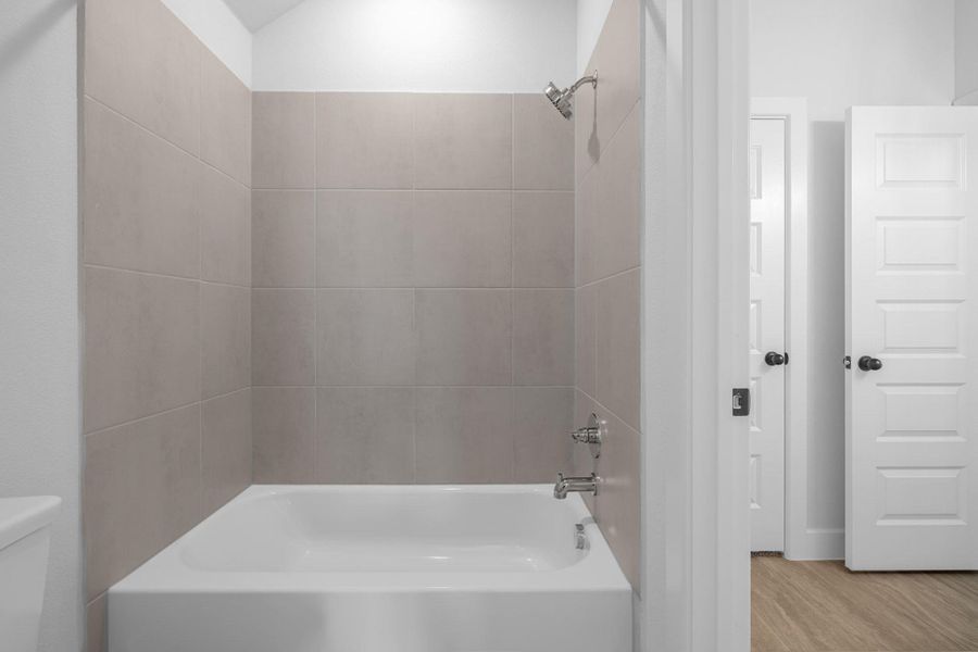 Furnished interior view inside a new home in Santa Rita Ranch, Liberty Hill (Image 15).