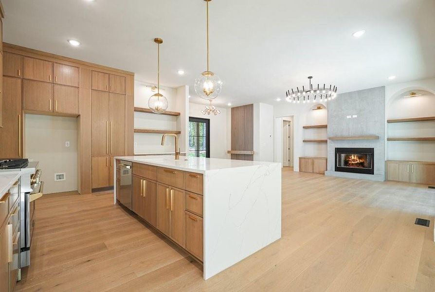 Furnished interior view inside a new home in , Canton (Image 41).