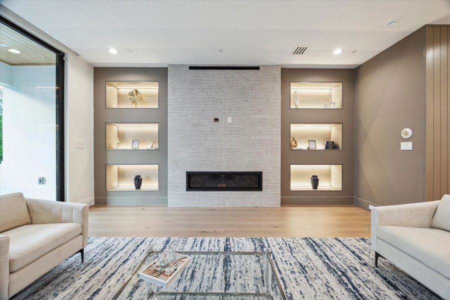 Furnished interior view inside a new home in , Houston (Image 25).