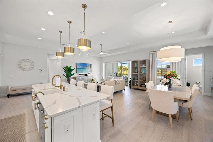 Furnished interior view inside a new home in , Sarasota (Image 12). Furnished interior view inside a new home in , Sarasota (Image 12).