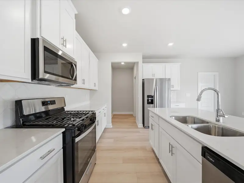 Furnished interior view inside a new home in The Landing at Stratford Crossing, Boiling Springs (Image 3).