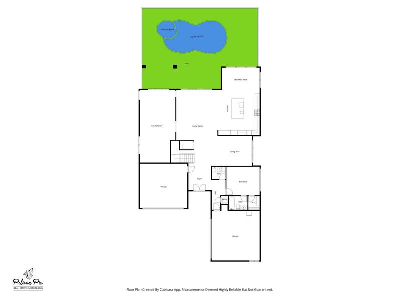 Main level floorplan