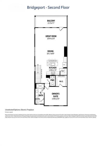Bridgeport - Second Floor