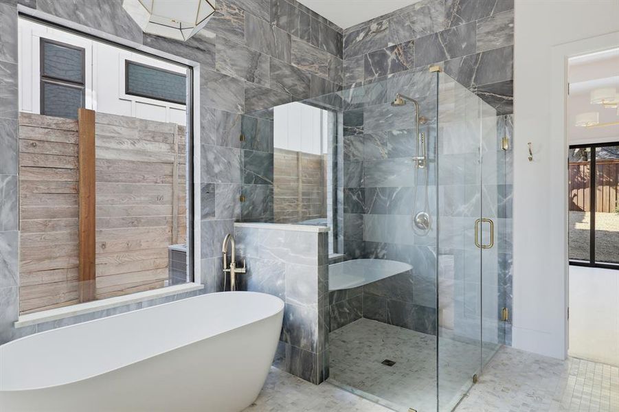 Furnished interior view inside a new home in , Dallas (Image 13).