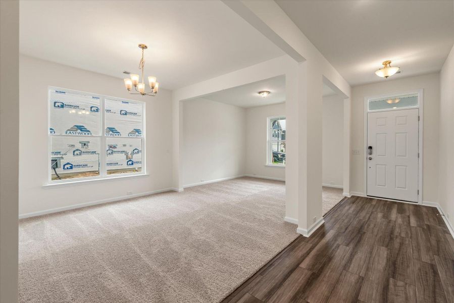 Spacious, unfurnished interior of a new home in Oakley Pointe, Moncks Corner (Image 39). Spacious, unfurnished interior of a new home in Oakley Pointe, Moncks Corner (Image 39).