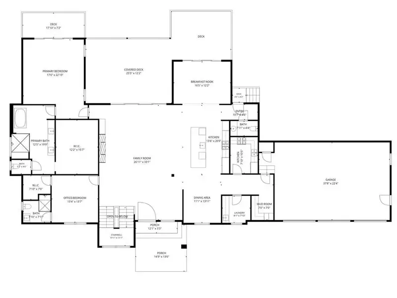 2D floor plan layout of this home in , Sandy Springs, GA (Image 5). 2D floor plan layout of this home in , Sandy Springs, GA (Image 5).