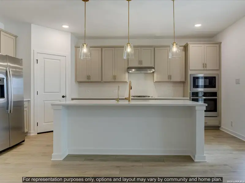 Furnished interior view inside a new home in Arcadia Ridge, San Antonio (Image 7).