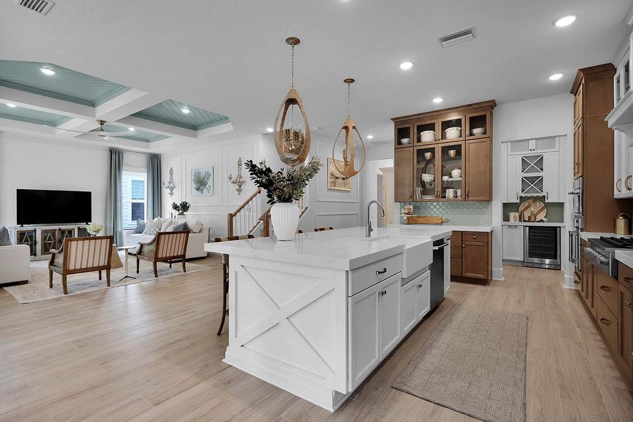 Representative furnished interior of a home built from the The Ellaville by Providence Homes (Florida) in Reflections at Nocatee, Nocatee (Image 32).