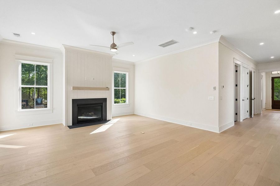 Spacious, unfurnished interior of a new home in , Johns Island (Image 51).