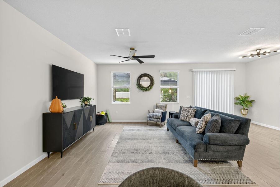 Furnished interior view inside a new home in , Stuart (Image 20).