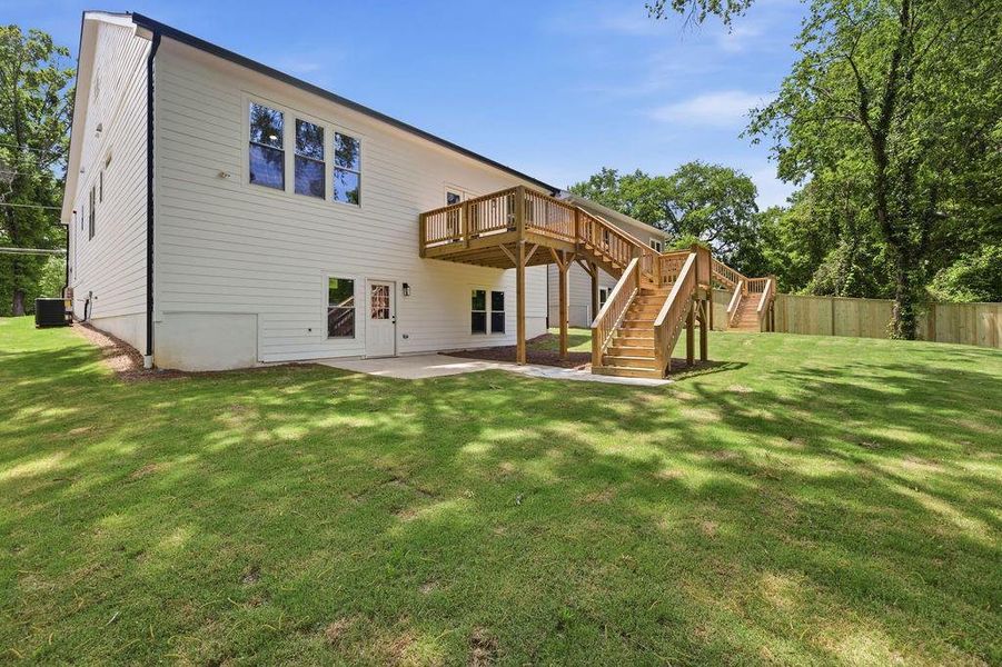 Exterior details and patio area of a home in , Marietta (Image 25).