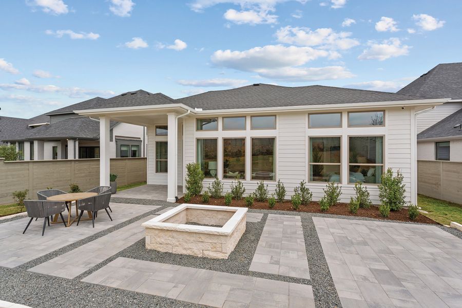 Representative exterior details of a home built from the The Pemshore by David Weekley Homes in Treeline, Justin (Image 3). Representative exterior details of a home built from the The Pemshore by David Weekley Homes in Treeline, Justin (Image 3).