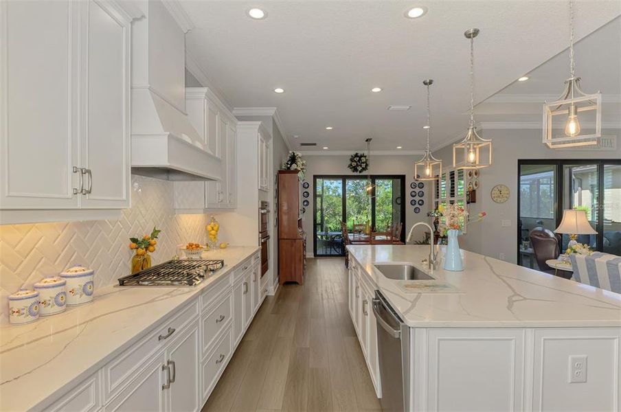 Furnished interior view inside a new home in , Venice (Image 37).