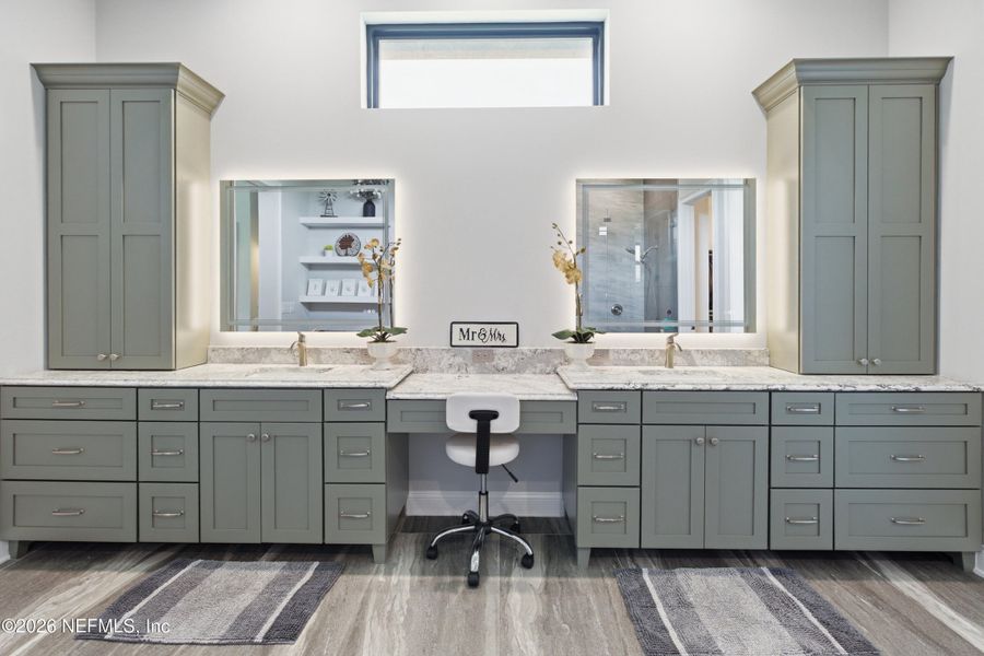 Furnished interior view inside a new home in , St. Augustine (Image 16).