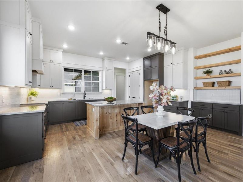 Furnished interior view inside a new home in , Midlothian (Image 27). Furnished interior view inside a new home in , Midlothian (Image 27).