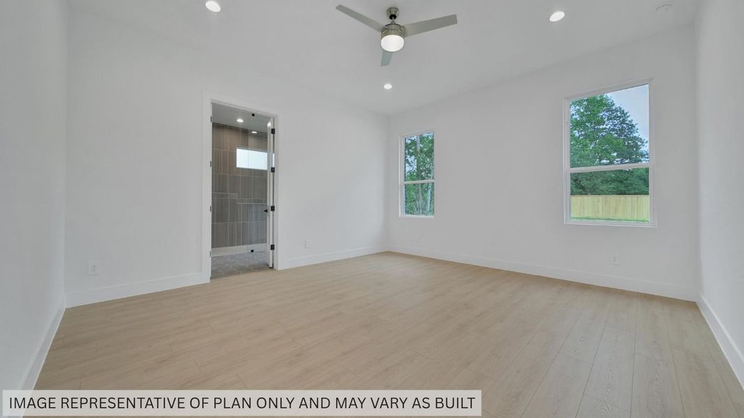 Representative unfurnished interior of a home built from the H60F by D.R. Horton in Butlers Bend Estates, Pinehurst (Image 32).