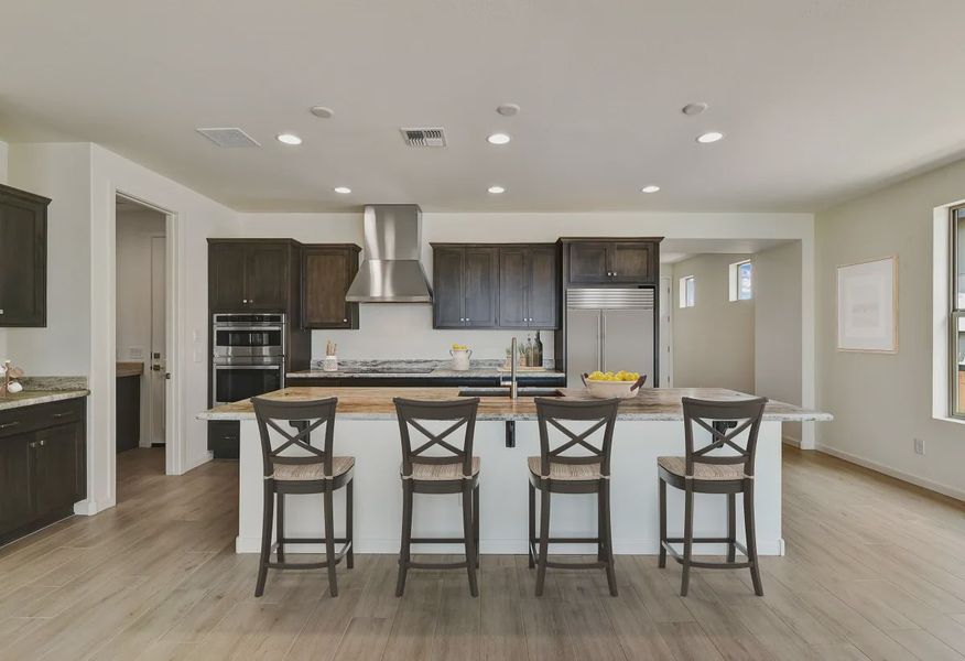 Virtually Staged Wickenburg Ranch Evia HS 1820 Kitchen - 2 of 21