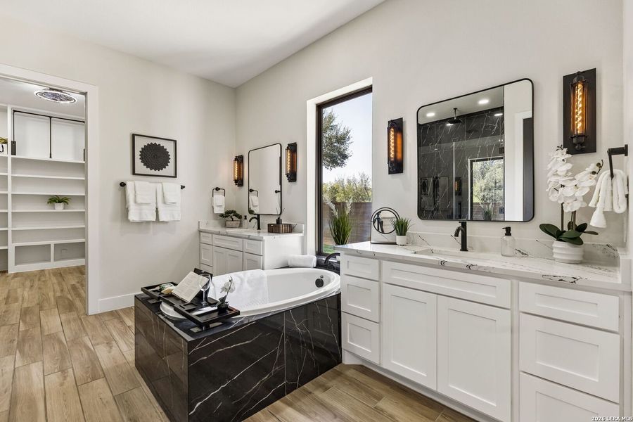 Furnished interior view inside a new home in , Leon Valley (Image 6).