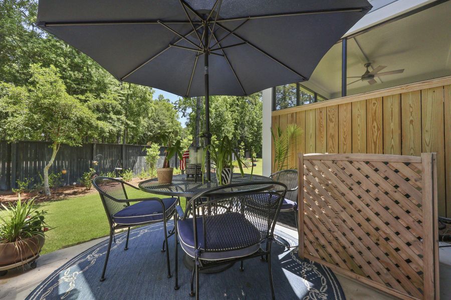 Exterior details and patio area of a home in , Mount Pleasant (Image 3).