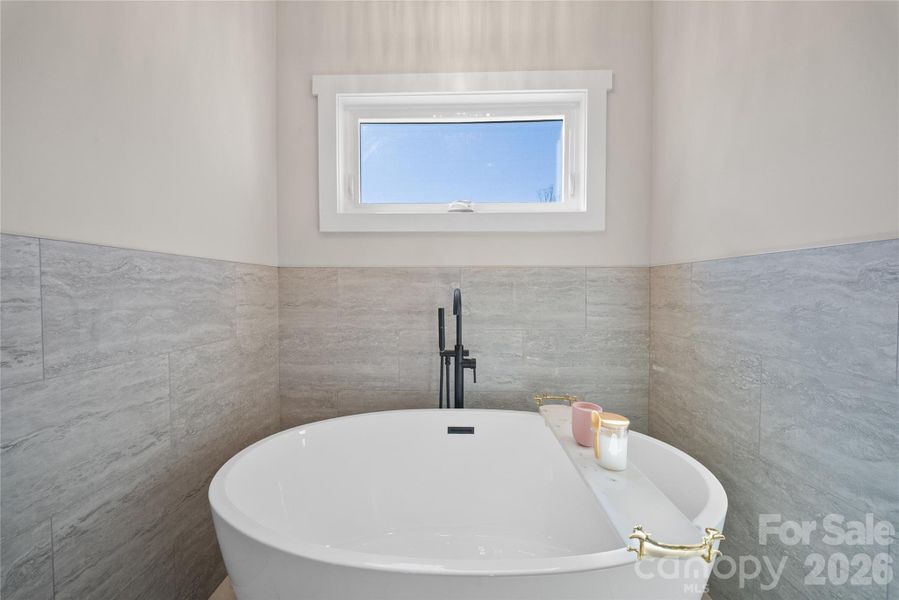 Close-up of interior finishes inside a home in , Asheville (Image 23).