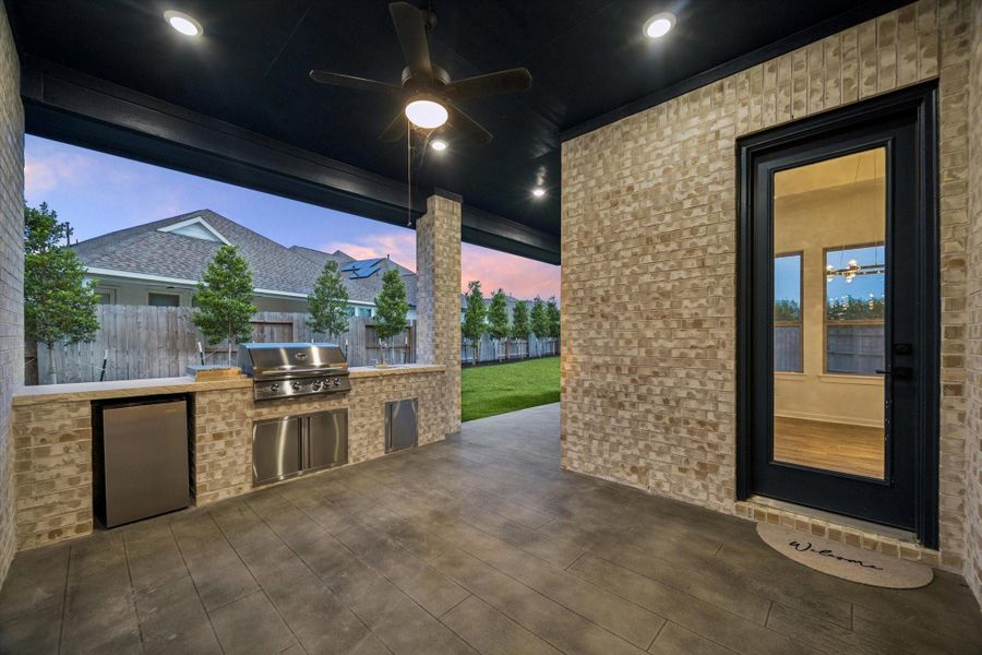 Chef Inspired Outdoor Kitchen