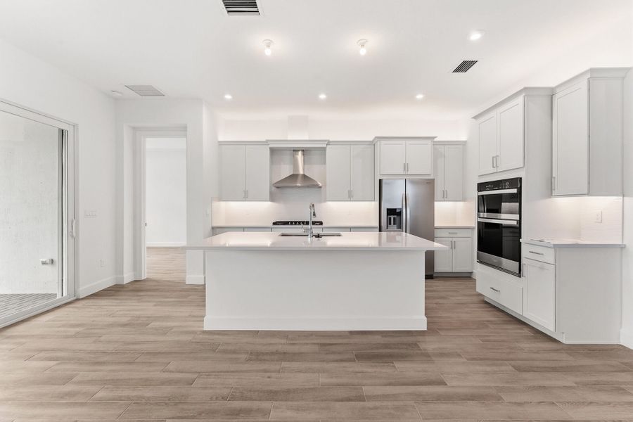Furnished interior view inside a new home in Tradition, Port St. Lucie (Image 3).